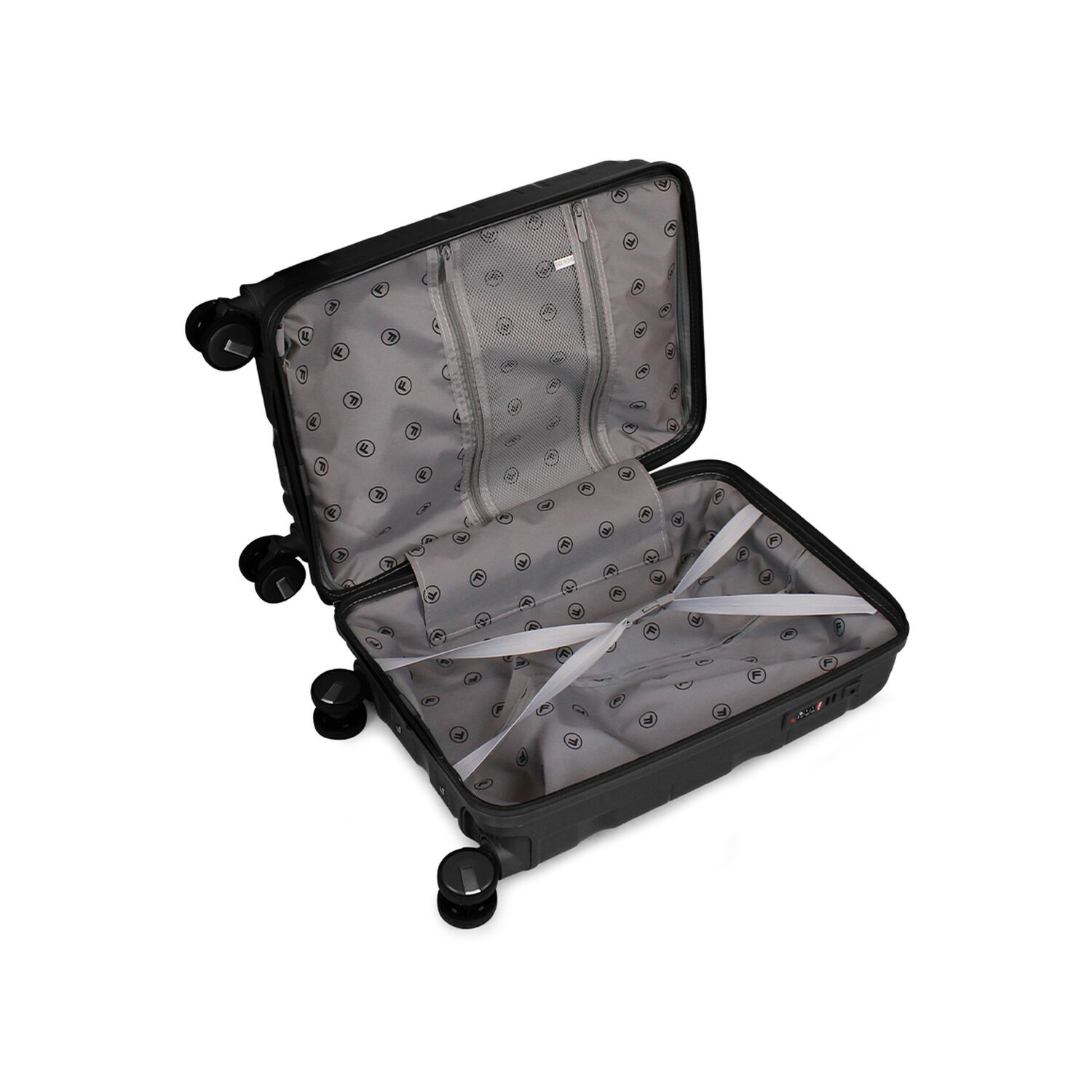 Pack Maleta Cabina S Lola 10kg + Mochila Urbanix Fila 10lts Negro-gold image number 2.0