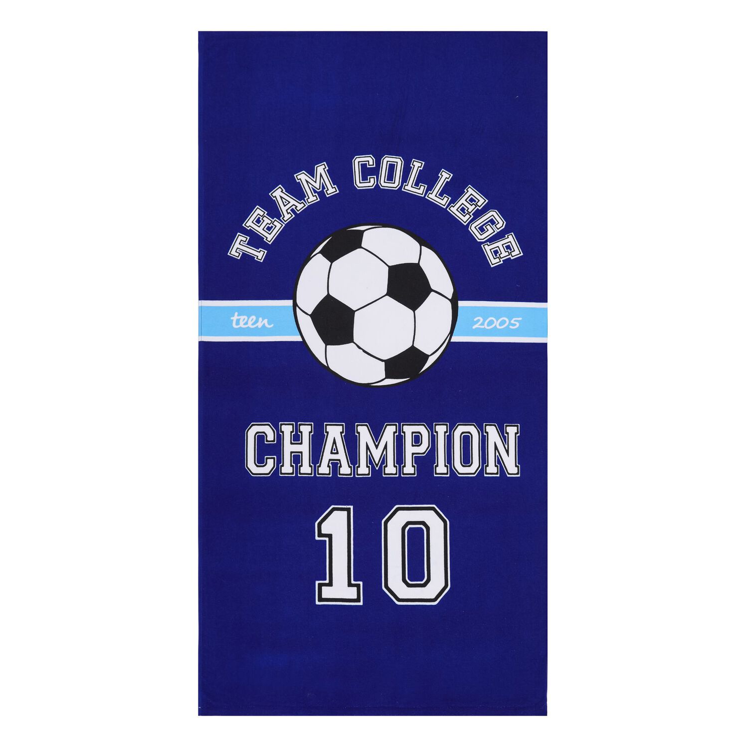 Toalla De Playa Casaideal Futbol 27 / 75x150 Cm image number 0.0