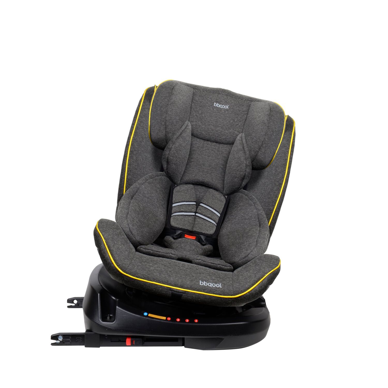 Silla De Auto Convertible Apolo Isofix Lx 360&deg; Grey + Espejo + Hebilla image number 5.0
