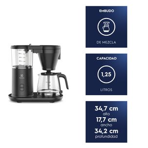 Cafetera Programable 1,25l Jarra Vidrio 1600w Cmp70