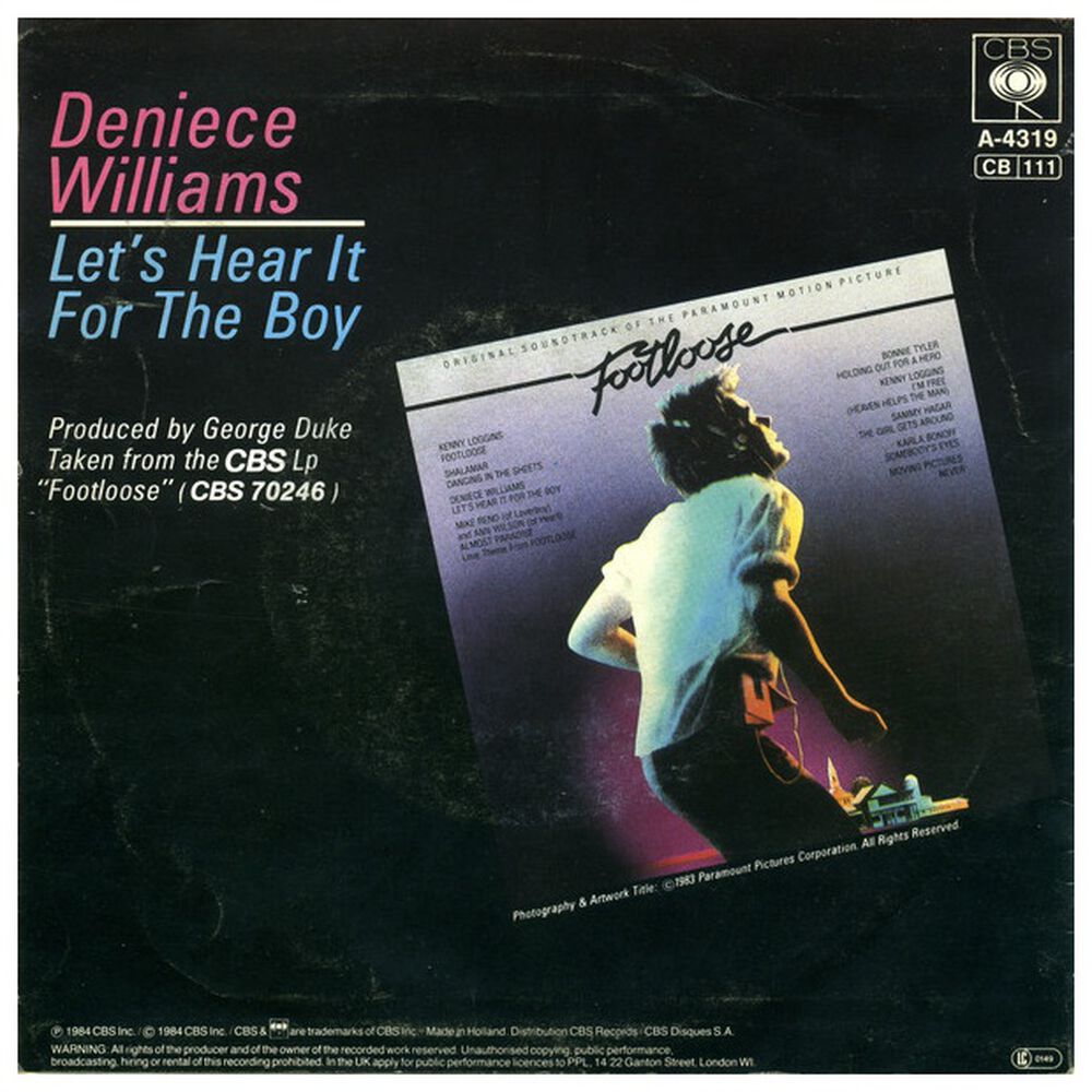 Deniece Williams - Let's Hear It For The Boy | 7'' Single Vinilo Usado image number 1.0