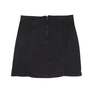Falda Mini Denim Tiro Medio Skinny Mujer Freedom