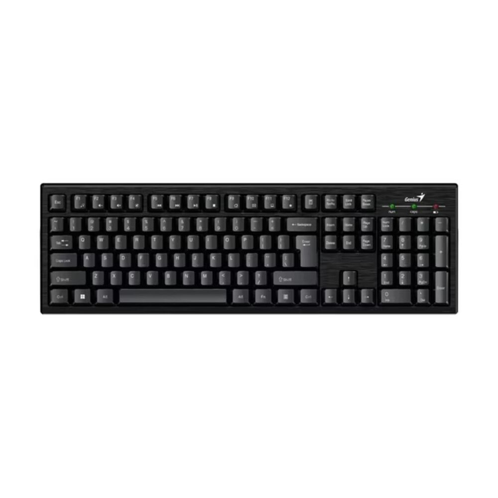 Kit Telcado Y Mouse Inalambricos Usb Negro Km-8101 image number 0.0