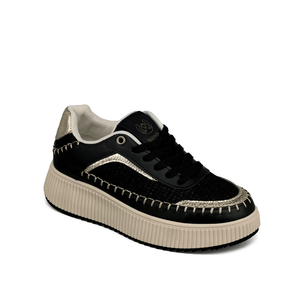 Zapatillas Urbanas Casual Cordones Mujer Weide Hx520 image number 4.0