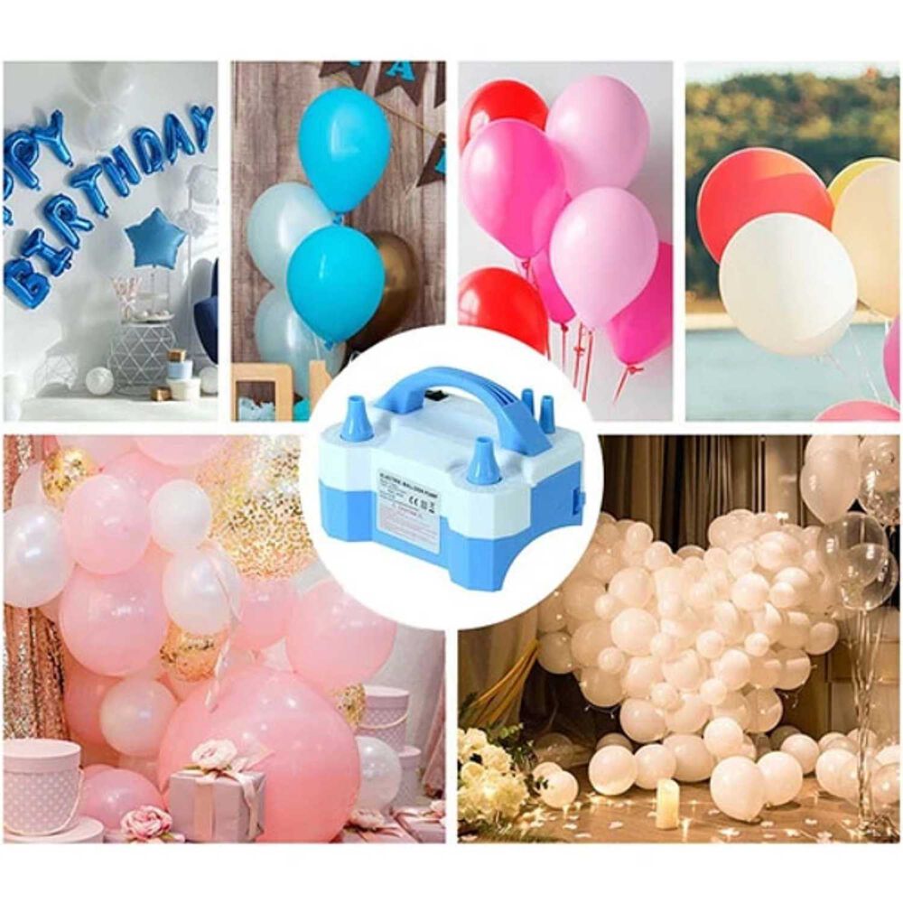 Inflador Globos Electrico Con 2 Inyectores Para Fiestas 600w image number 2.0