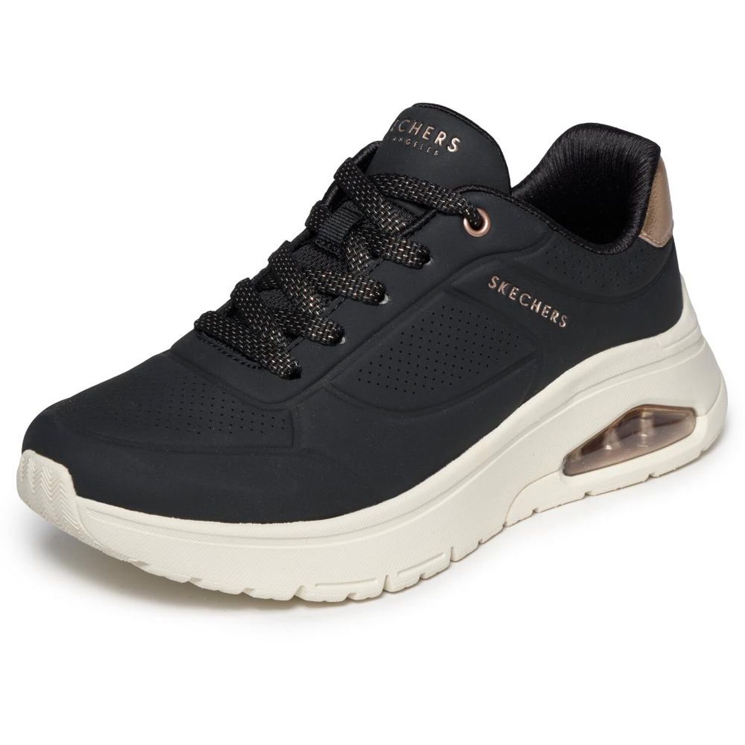 Zapatilla Urbana Mujer Skechers Uno Flex-echo Air Blk image number 2.0