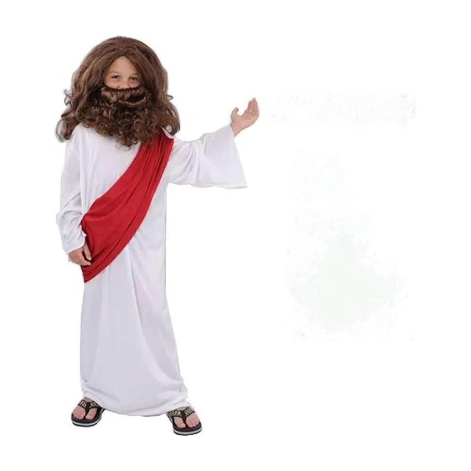 Disfraz Cosplay De Jes&uacute;s De Nazaret Ni&ntilde;o Infantil image number 0.0