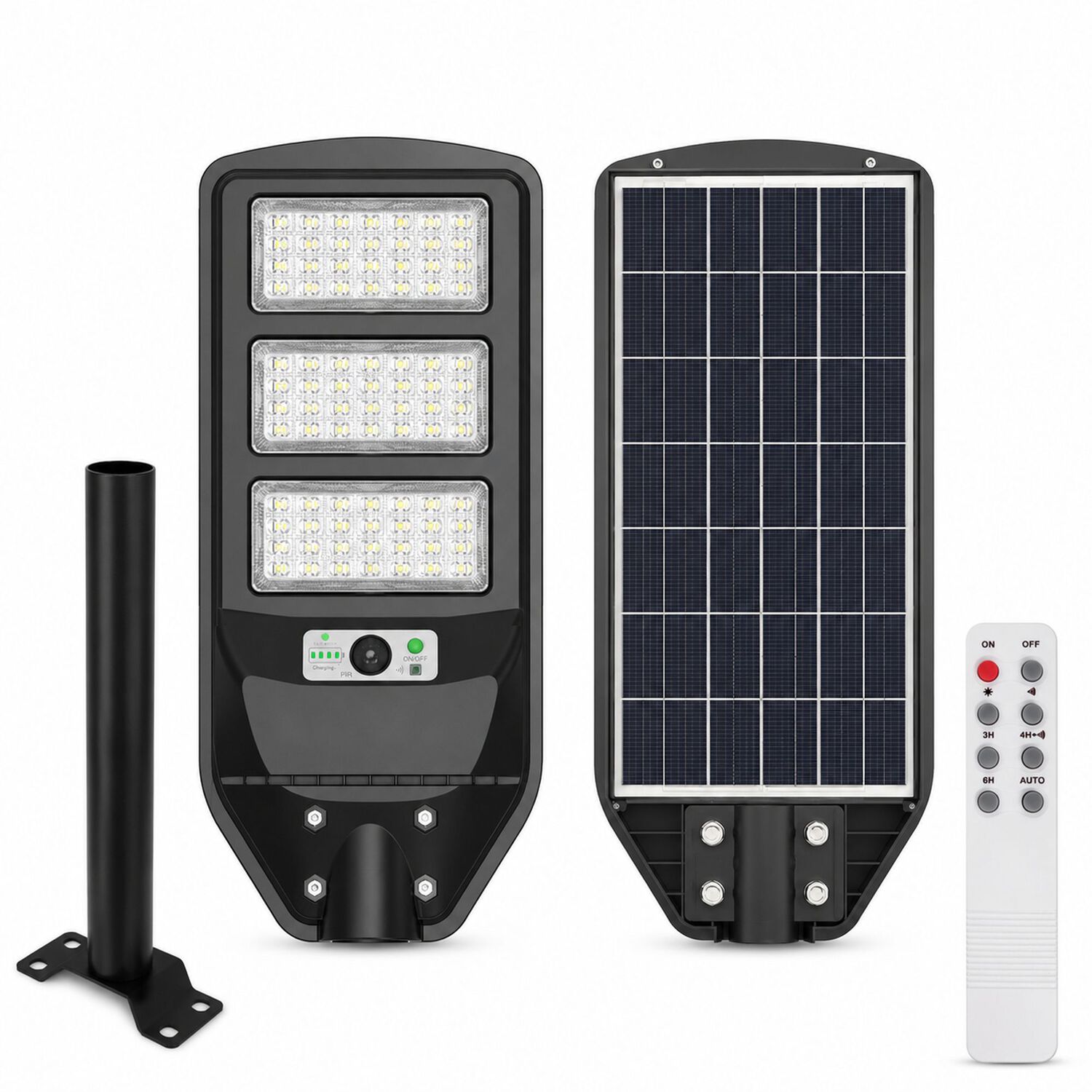 Luminaria Solar P&uacute;blica High Light Led Con Soporte 150w S-02 image number 2.0