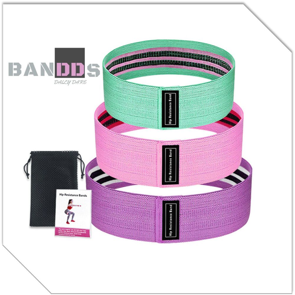 Pack 3 Bandas Elásticas De Tela Alta Resistencia Yoga image number 5.0