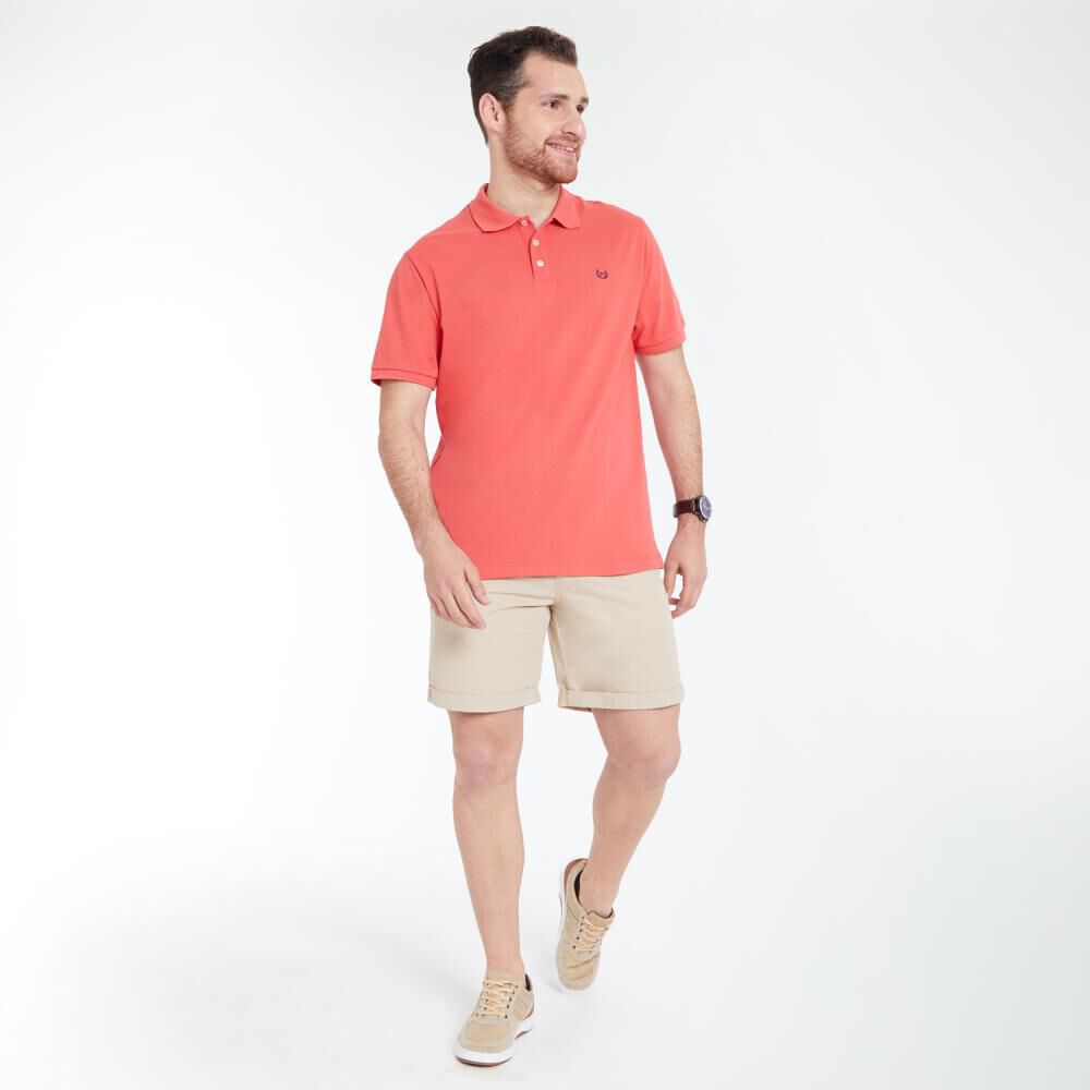 Polera Regular Manga Corta Cuello Polo Hombre Peroe image number 1.0