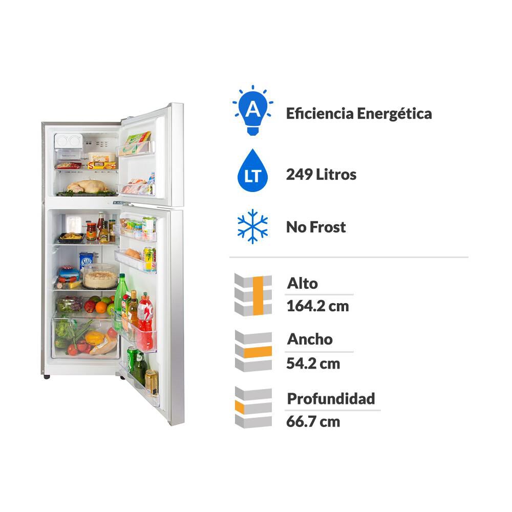 Refrigerador Top Freezer Winia RGE-2700 / No Frost / 249 Litros / A image number 1.0