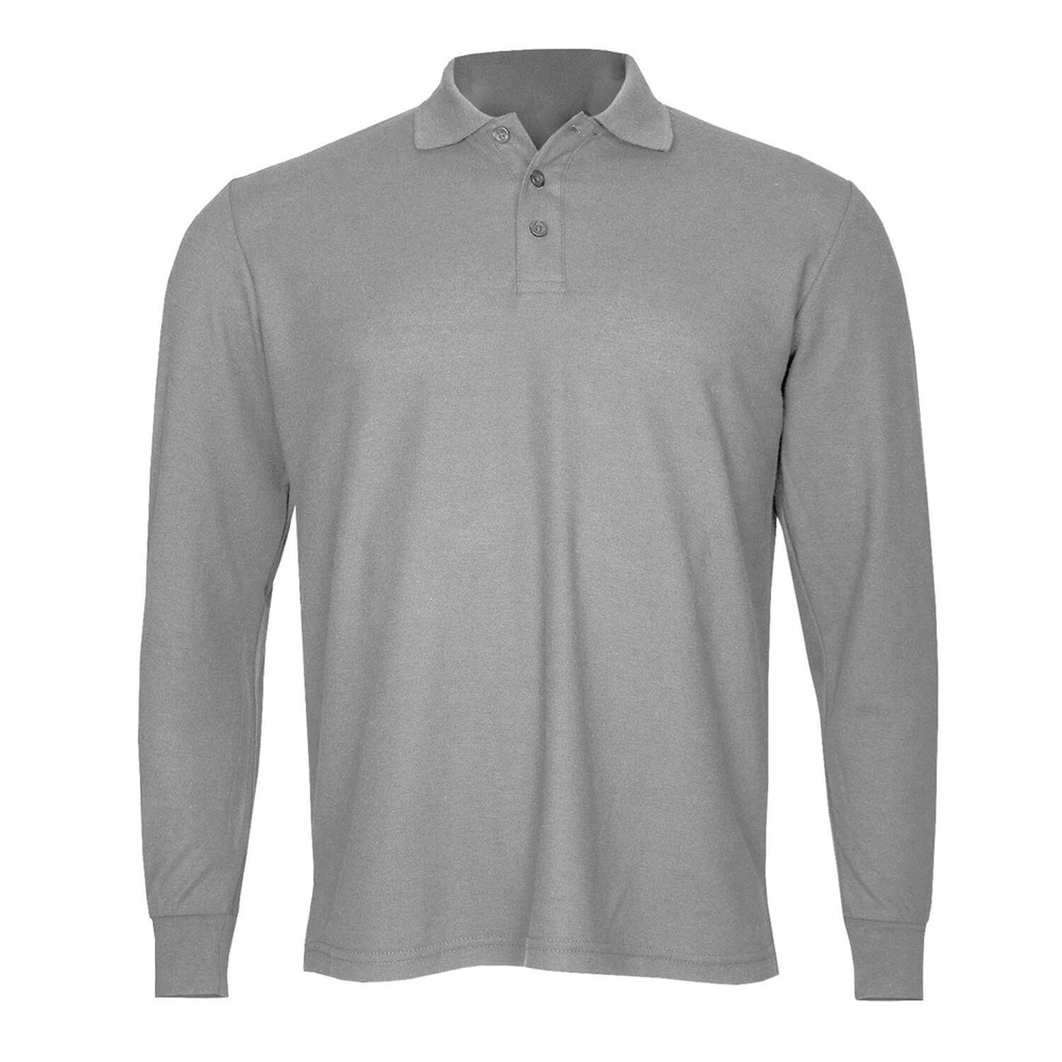 Polera Algod&oacute;n Pique Manga Larga Velox Hombre image number 0.0