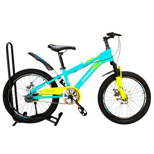 Bicicleta Aro 20 Cfbike Con Freno Disco Calipso Amarillo