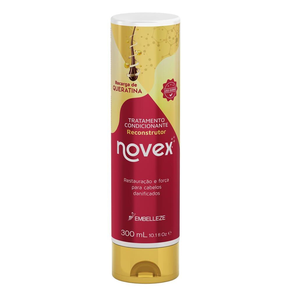 Acondicionador Recarga De Queratina Novex 300ml image number 0.0