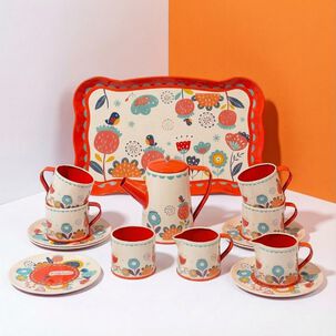 Maleta Juguete Unicornio Con Set T&eacute; Infantil Cocina