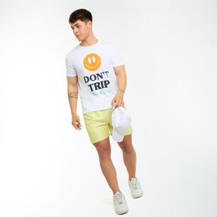 Polera Estampada Manga Corta Cuello Redondo Hombre Skuad