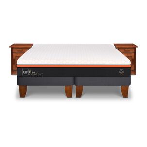 Cama Europea Cic Bee Comfort / King / Base Dividida + Velador