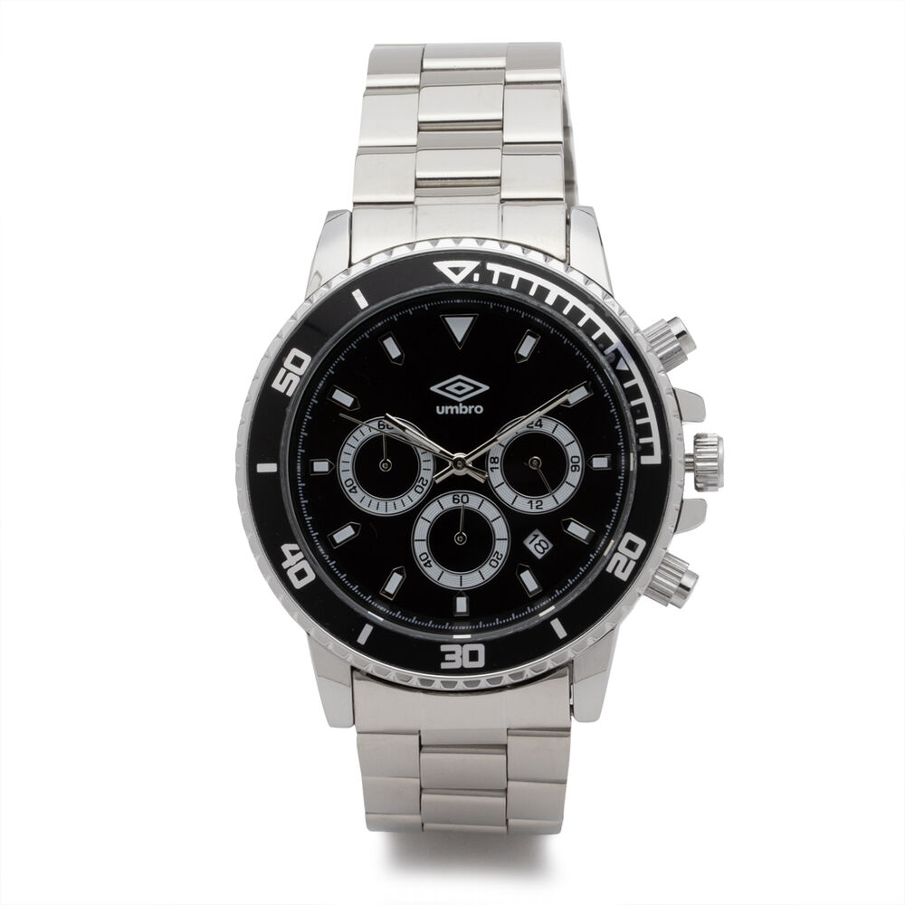 Reloj Umbro Plus Umbp-3600-2 Plateado Hombre image number 0.0