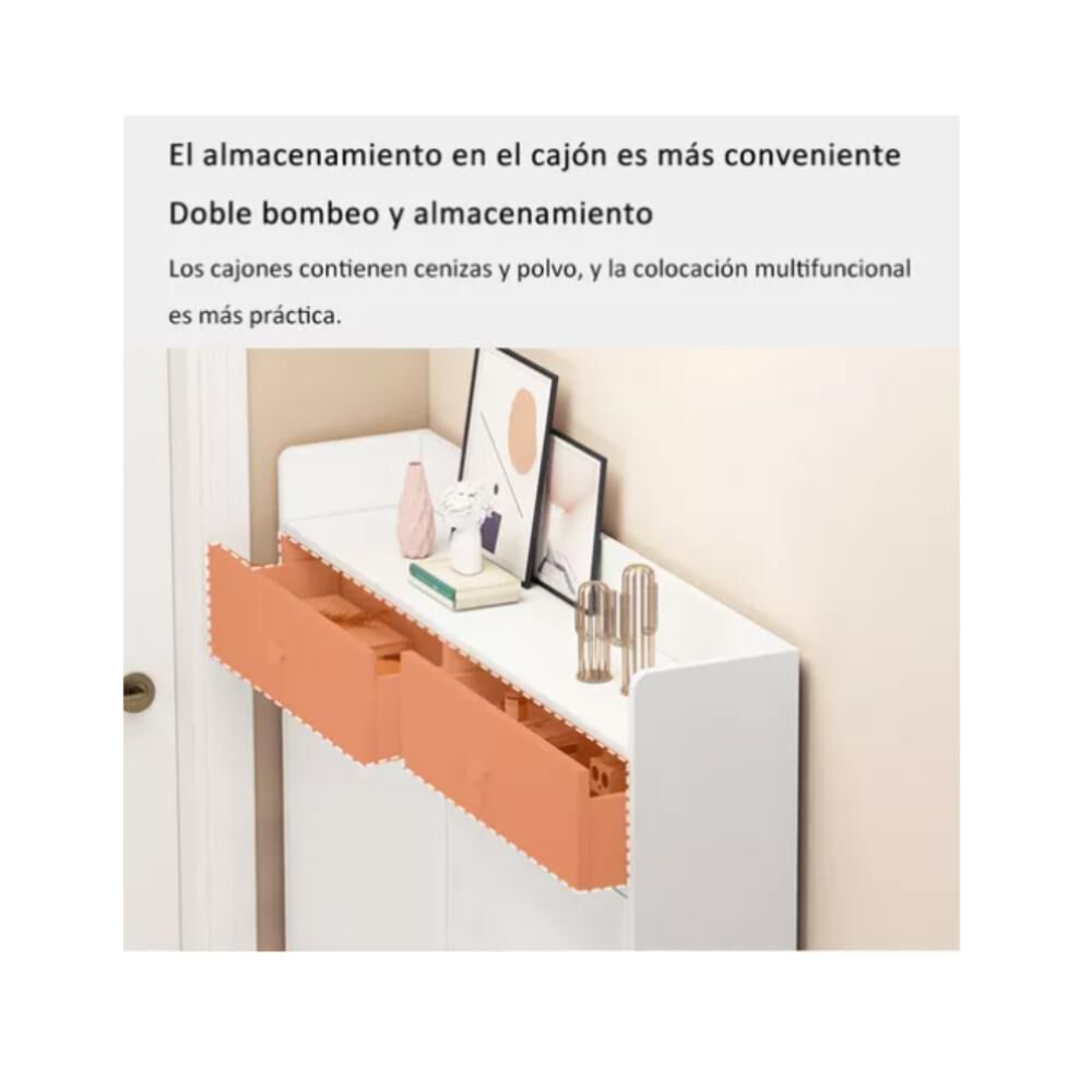 Zapatera De Pie Organizador Con 2 Cajones De Almacenamiento image number 5.0