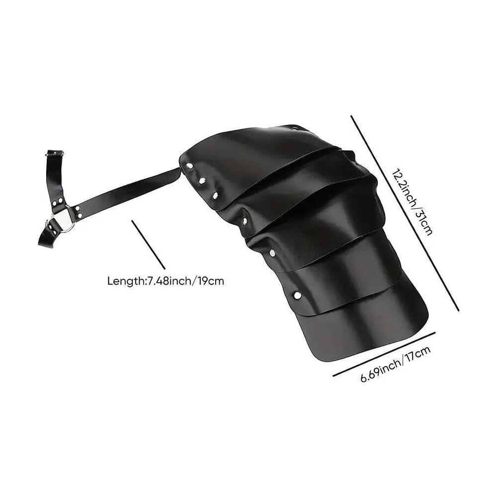 Armadura Hombro Vikingo Accesorio Cosplay Medieval image number 2.0