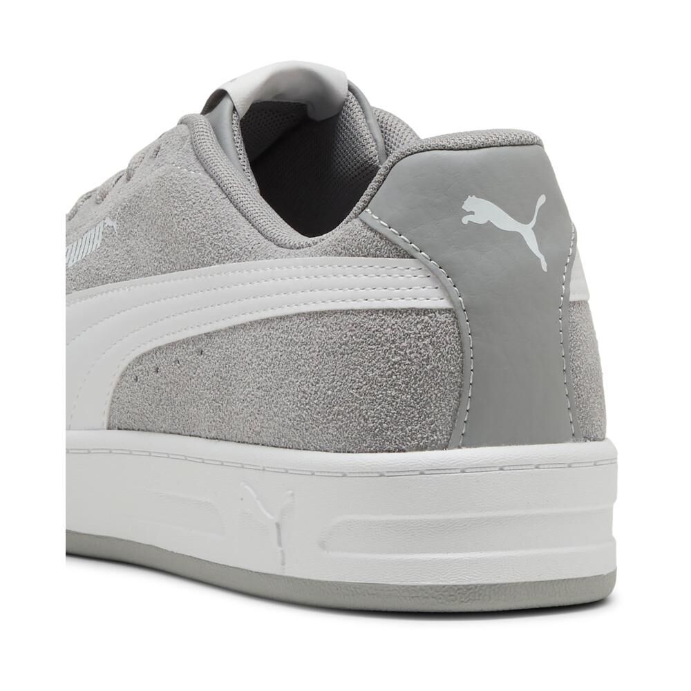 Zapatilla Urbana Hombre Puma Court Classic Clean Sd Gris image number 2.0