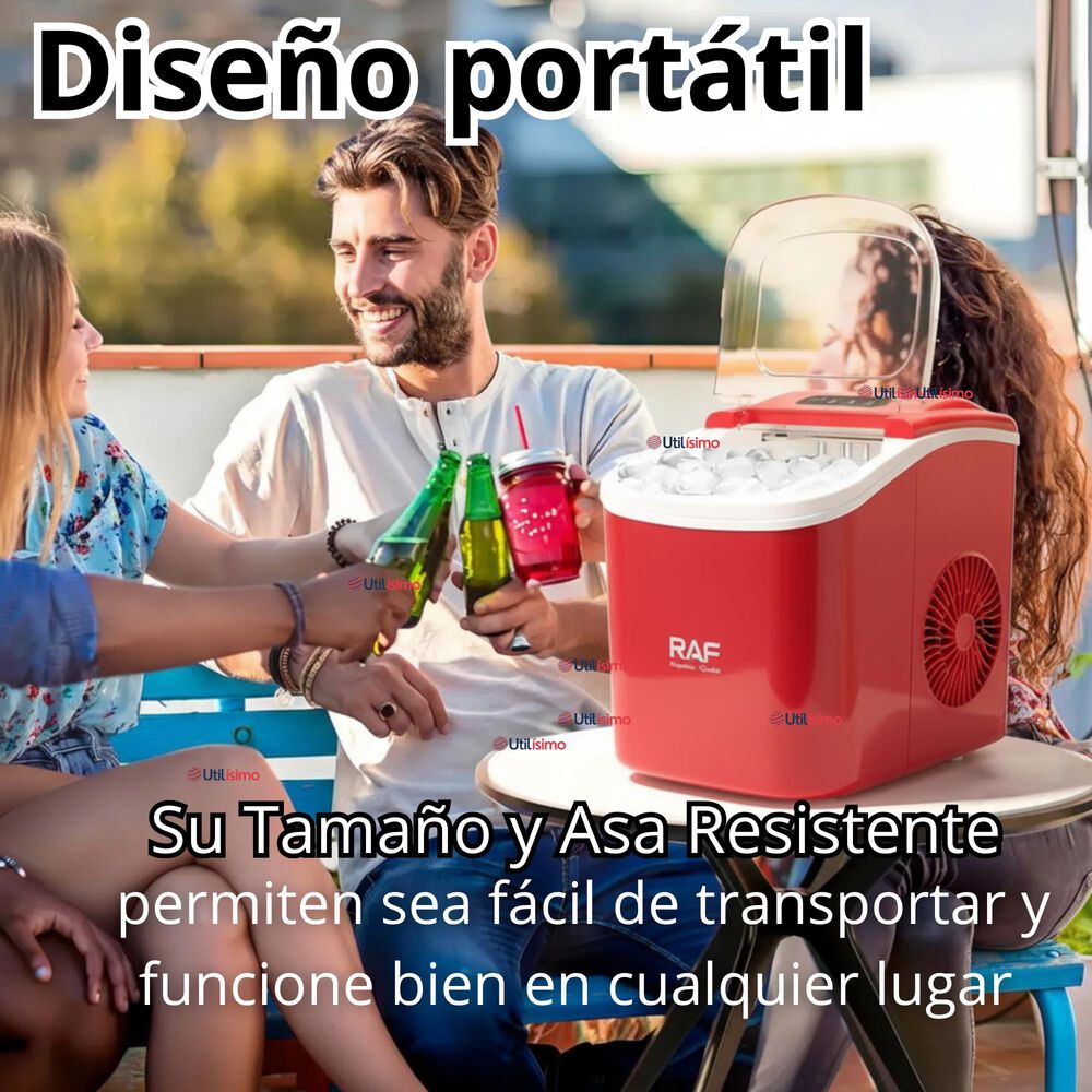 Máquina De Hielo Portátil Hogar Premium image number 3.0