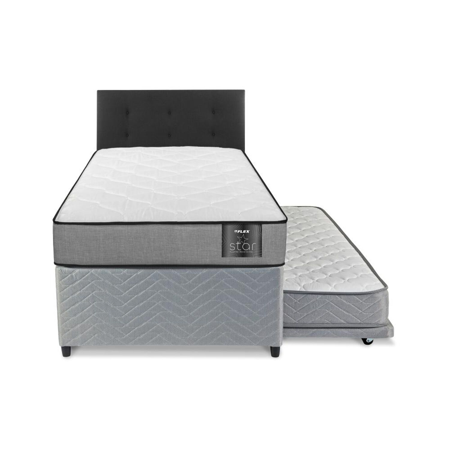 Div&aacute;n Flex Star / 1.5 Plazas / Base Normal + Respaldo image number 1.0