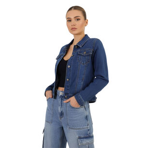 Chaqueta Denim Mezclilla Mujer