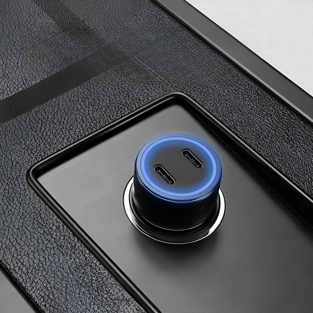 Cargador Usb-c Para Auto Dual Port Power Delivery 40w Tm-200542 image number 3.0