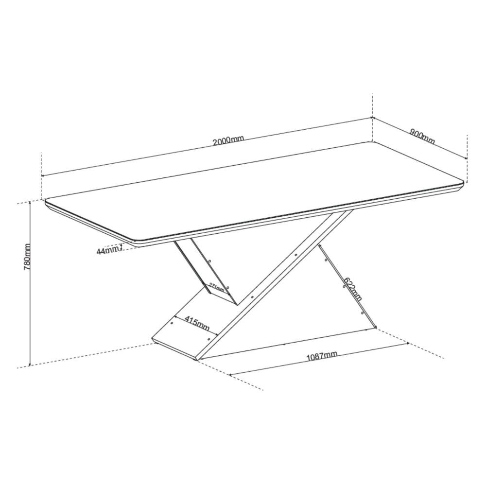Juego De Comedor Di Poretti Design Elite / 8 Sillas image number 3.0