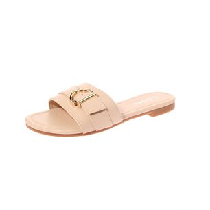 Sandalia Beige V&iacute;a Franca Art. 5k18beige