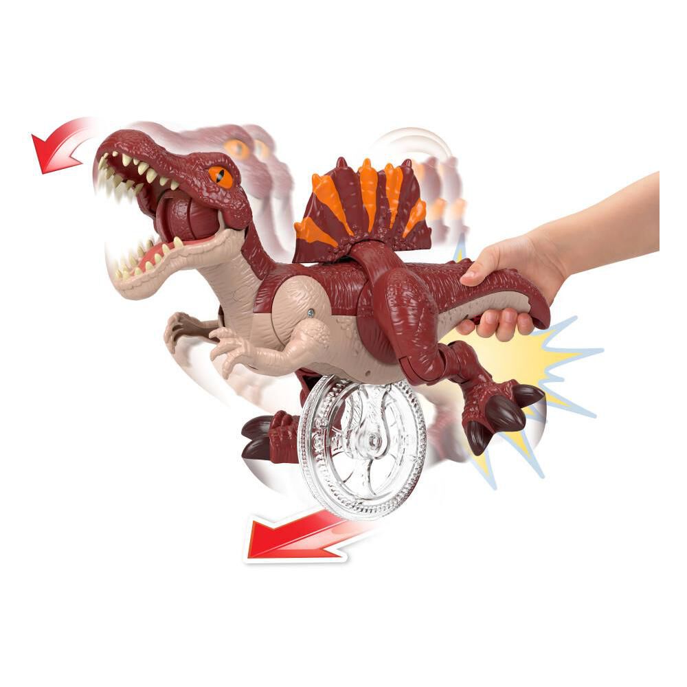 Dinosaurio De Juguete Imaginext Rebirth Spinosaurus Corredor image number 2.0