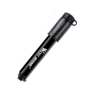 Bombin Para Bicicleta Bomba De Mano Alumino Resistente West Biking Para Bicis, Balones, Globos