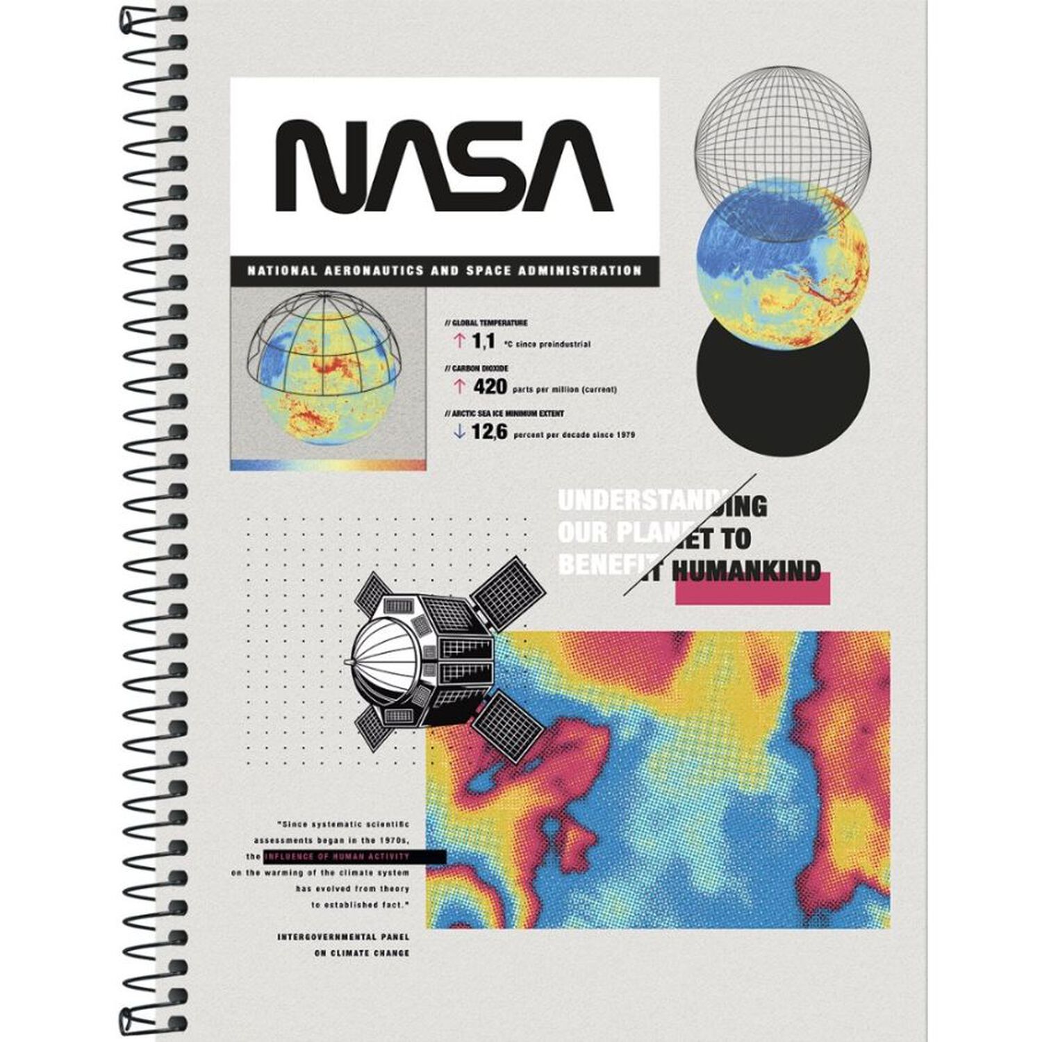 Cuaderno Universitario Nasa 100hj Tilibra image number 1.0