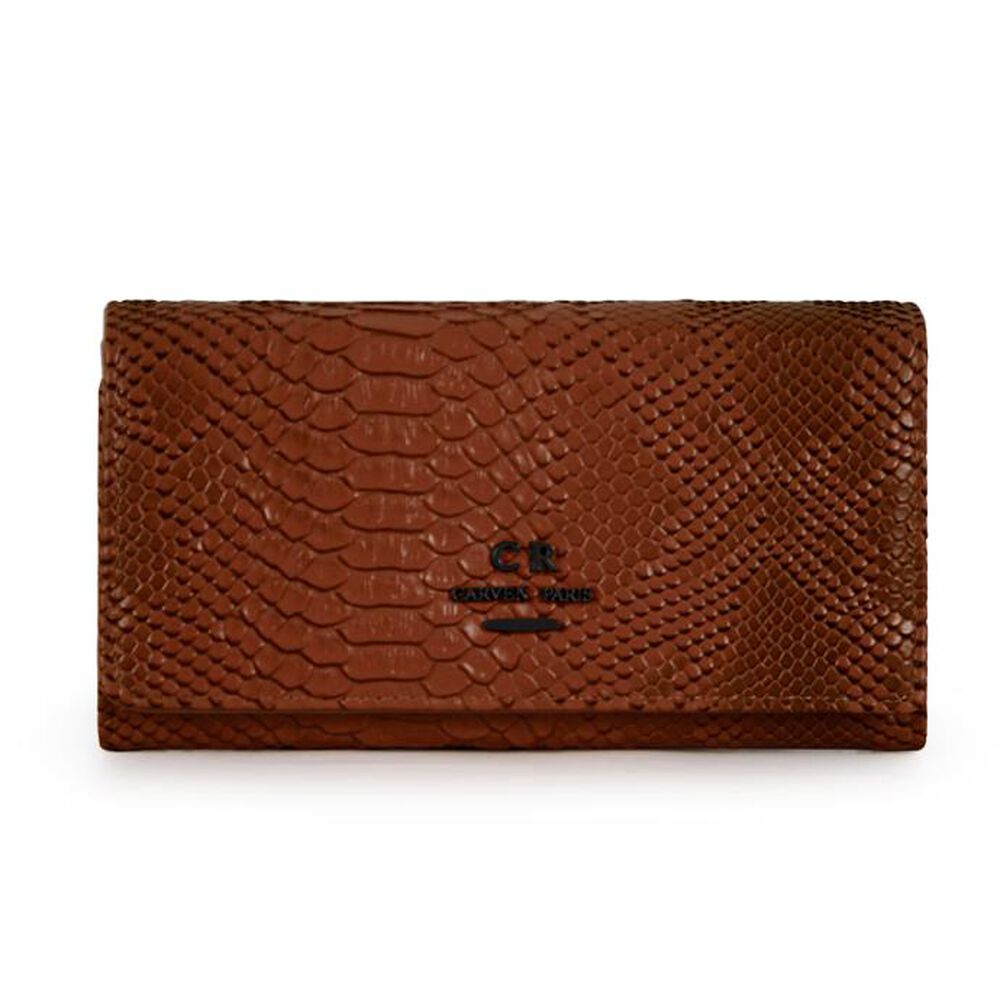 Billetera Mujer Alda Serpent Marrón Carven image number 3.0