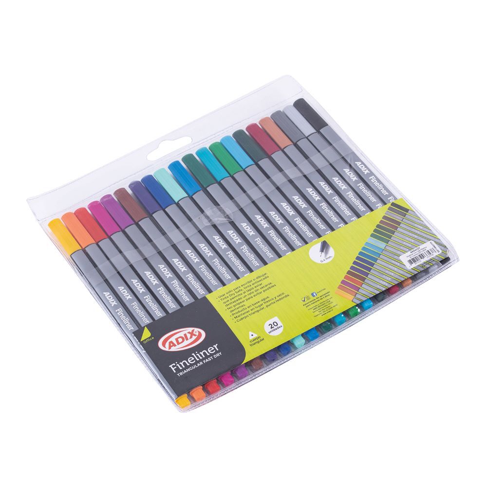 Set Libro Mandala + 20 Marcadores Fineliner image number 3.0