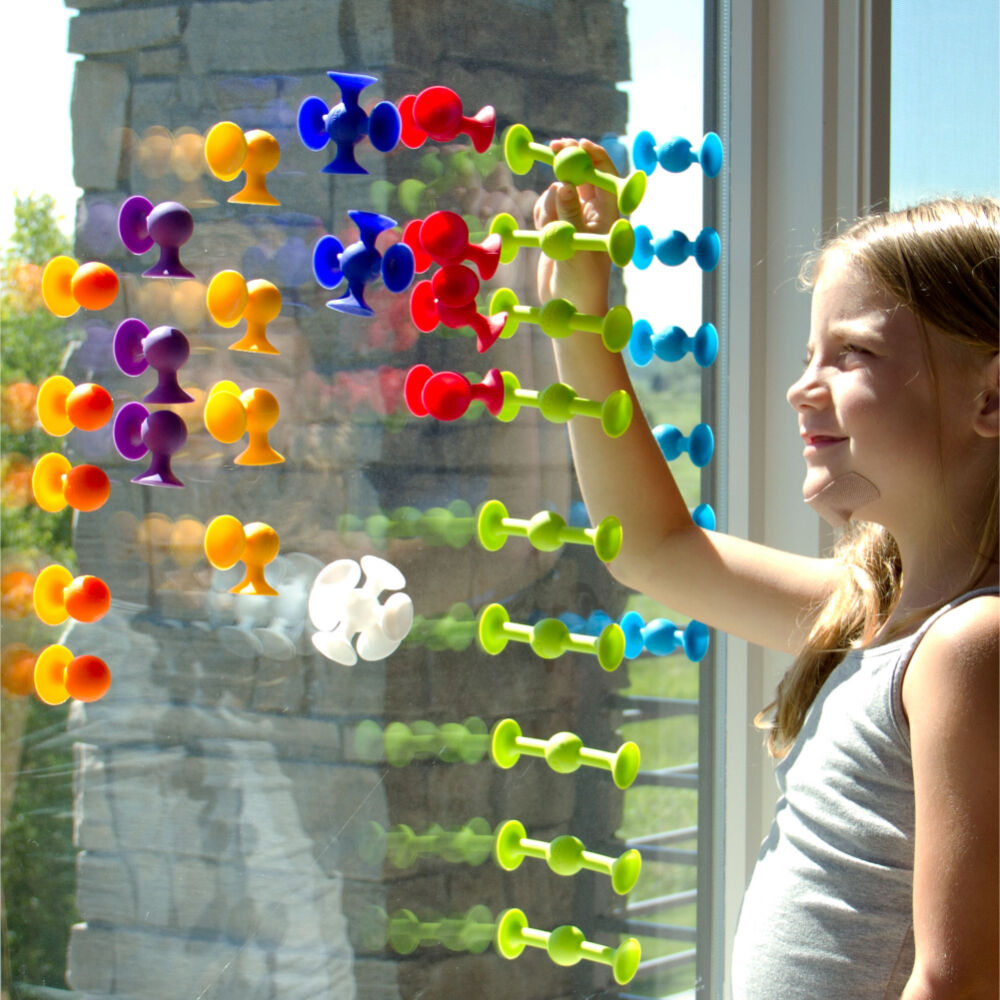 Squigz Starter Set, Juego De Creatividad Fatbrain Toys image number 4.0