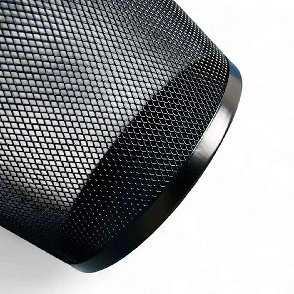 Basurero Metálico Redondo Negro | Ideal Para Home Office image number 5.0