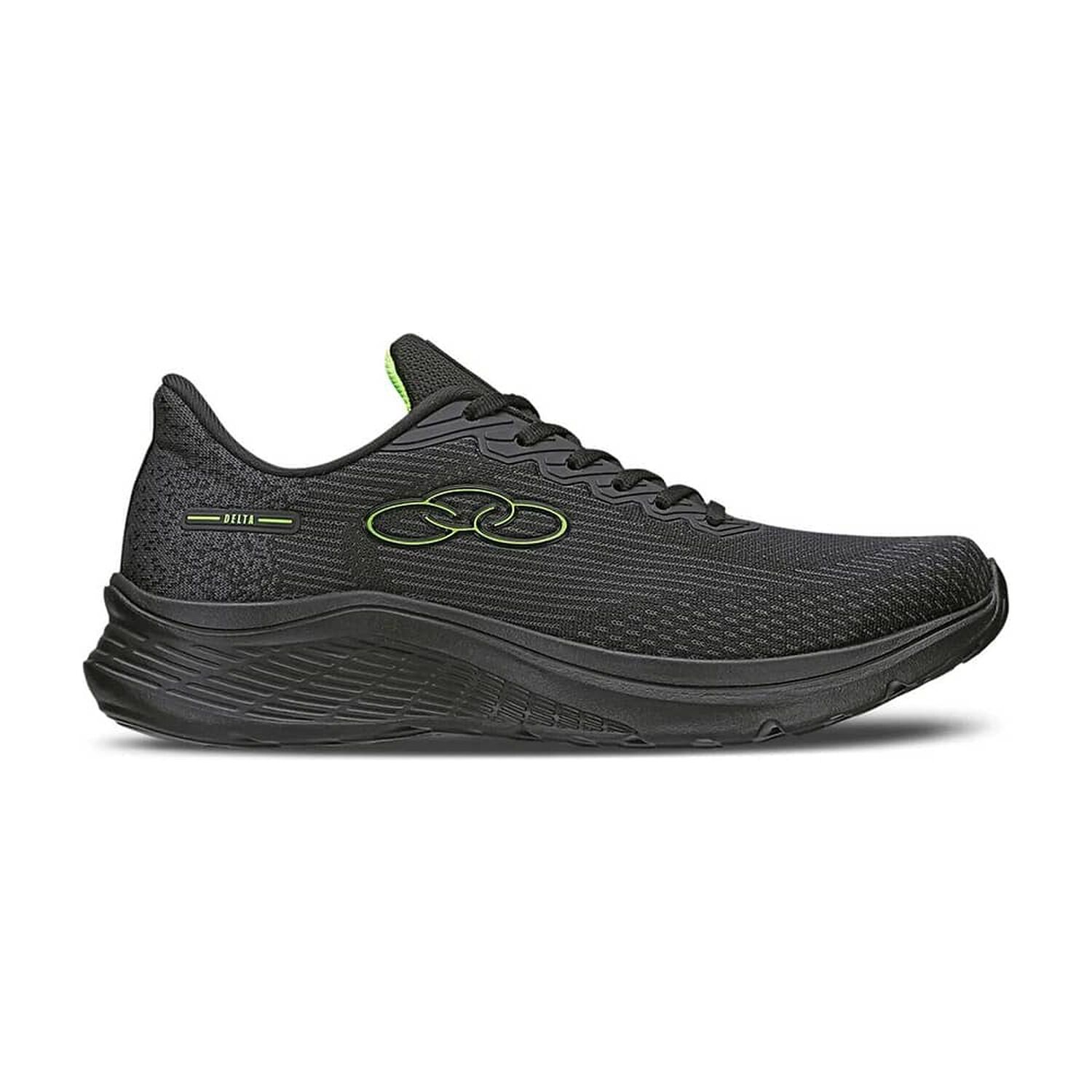 Zapatilla Mujer Delta Negra/verde image number 0.0