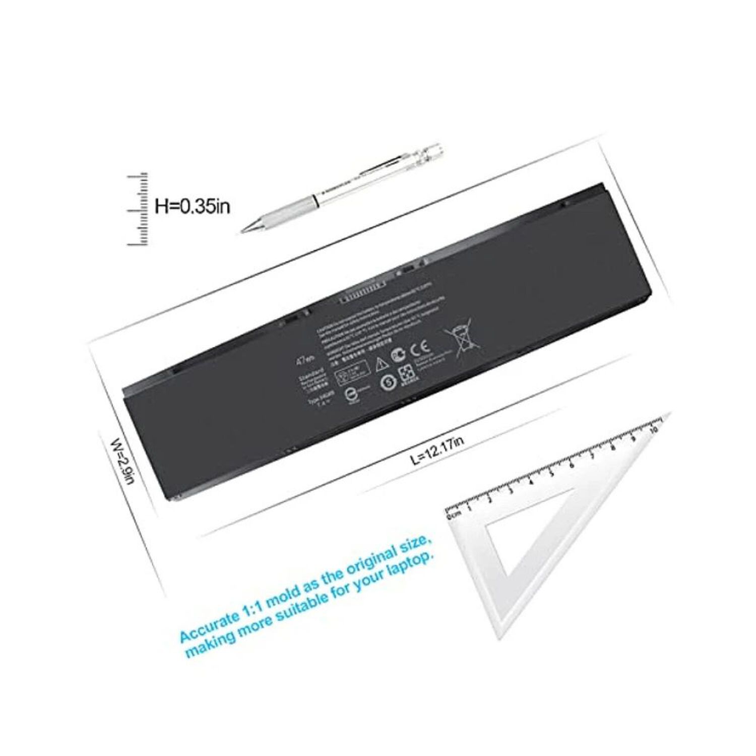 Bater&iacute;a Original F38ht Dell Latitude E7420 E7440 E7450 7.4v 6130mah 45wh Nueva image number 2.0