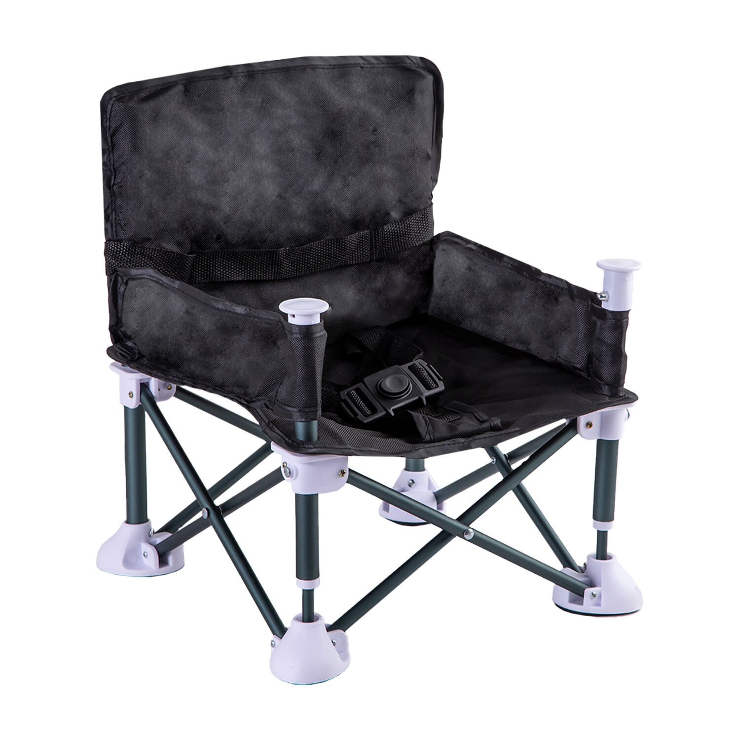 Silla De Comer Plegable Camping Xt01 Negro image number 2.0