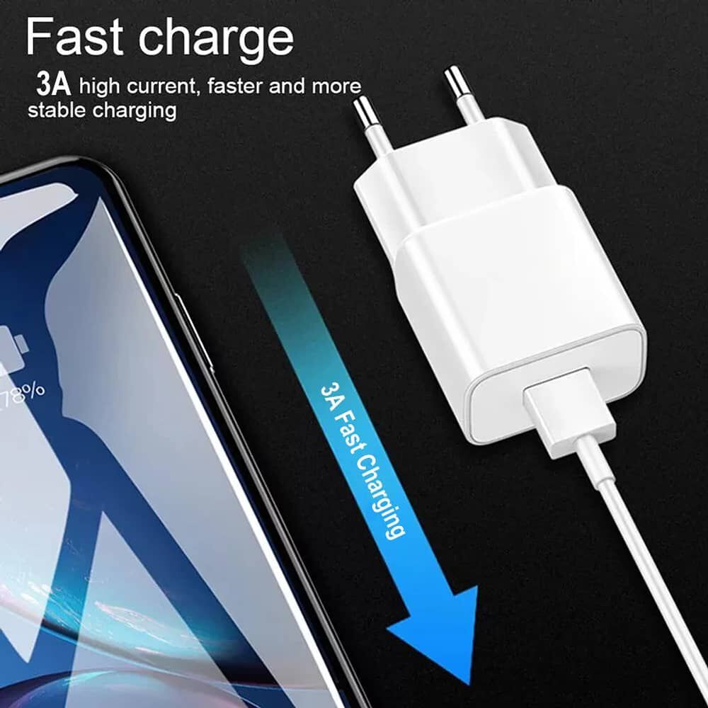 Cargador Usb-c Quick Charge Smart Line 3a 18w Sec Tm-200516 image number 3.0