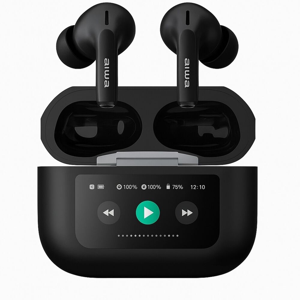 Aud&iacute;fonos Bluetooth Aiwa In Ear Dise&ntilde;o Con Pantalla T&aacute;ctil image number 4.0