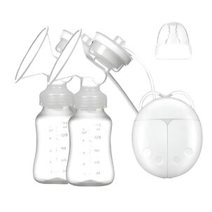Extractor De Leche Materno El&eacute;ctrico Dos Teteros