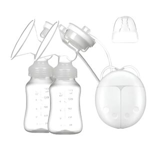 Extractor De Leche Materno El&eacute;ctrico Dos Teteros