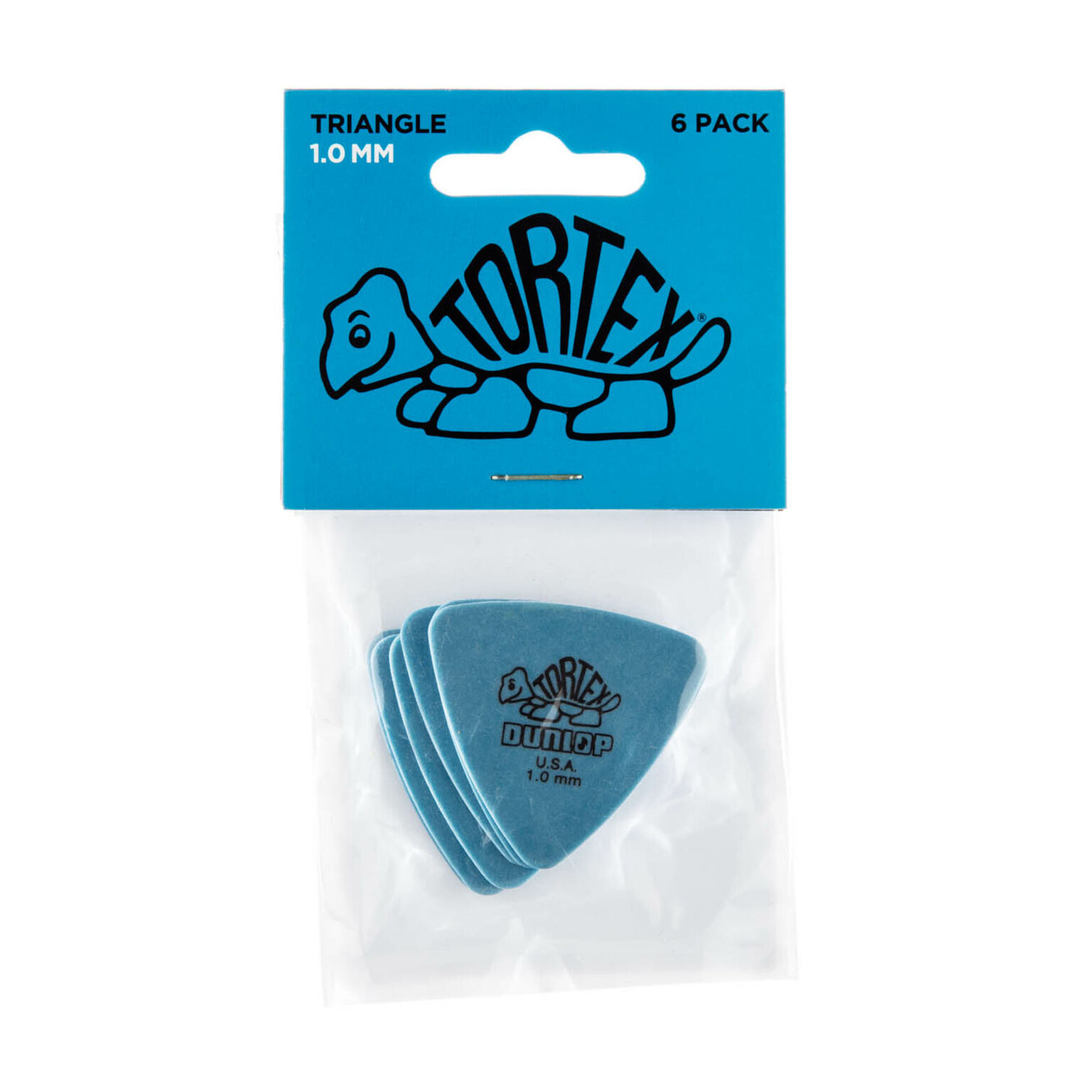 U&ntilde;etas Dunlop 431 Tortex Triangulares 1.0mm Pack 6un image number 2.0