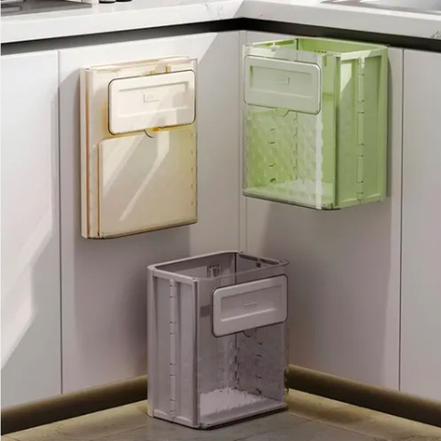 Basurero Plegable Gris image number 3.0