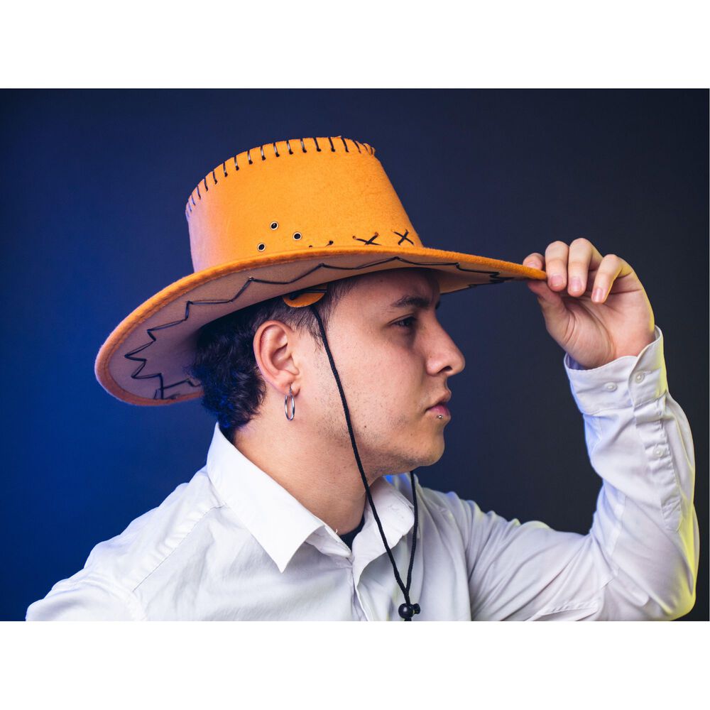 Sombrero De Vaquero Para Adulto Accesorio image number 4.0