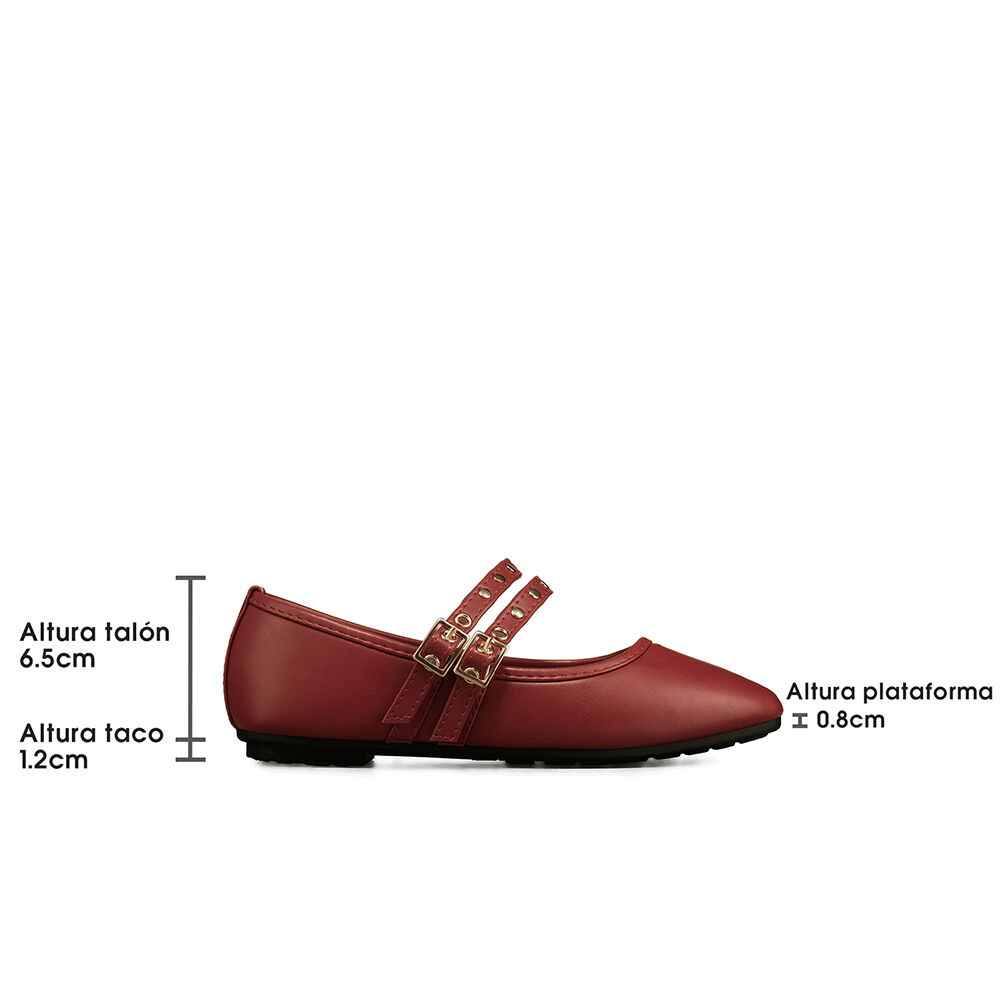 Ballerina Casual Plana Mujer Weide You510 image number 7.0