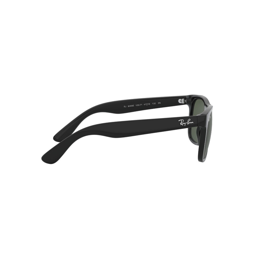 Lentes De Sol Justin Negro Ray-ban Junior Para Niños image number 9.0